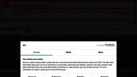 What Irishrail.ie website looked like in 2022 (3 years ago)