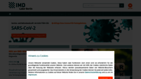 What Imd-berlin.de website looked like in 2022 (2 years ago)