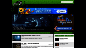 What Indiedb.com website looked like in 2022 (2 years ago)