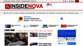 What Insidenova.com website looked like in 2022 (2 years ago)