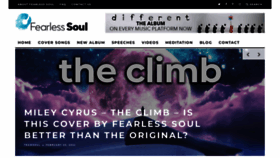 What Iamfearlesssoul.com website looked like in 2022 (2 years ago)