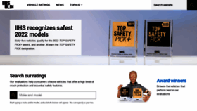 What Iihs.org website looked like in 2022 (4 years ago)