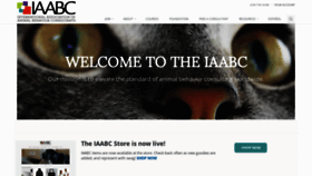 What Iaabc.org website looked like in 2022 (2 years ago)