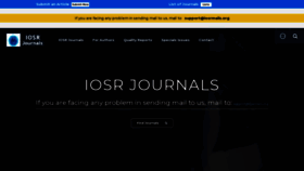 What Iosrjournals.org website looked like in 2022 (2 years ago)