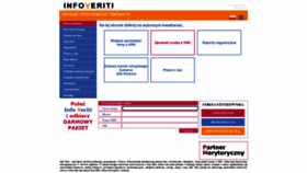 What Infoveriti.pl website looked like in 2022 (2 years ago)