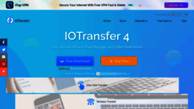 What Iotransfer.net website looked like in 2022 (2 years ago)