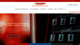 What Ikarussecurity.com website looked like in 2022 (3 years ago)