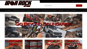What Ironrockoffroad.com website looked like in 2022 (2 years ago)