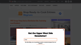 What Ilovetheupperwestside.com website looked like in 2022 (3 years ago)