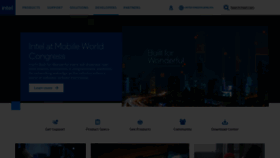 What Intel.co.uk website looked like in 2022 (3 years ago)