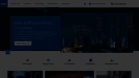 What Intel.co.uk website looked like in 2022 (2 years ago)