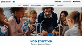 What Index-education.com website looked like in 2022 (2 years ago)