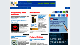 What I-programmer.info website looked like in 2022 (3 years ago)