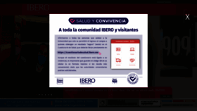 What Ibero.mx website looked like in 2022 (2 years ago)
