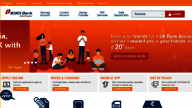 What Icicibank.co.uk website looked like in 2022 (2 years ago)