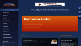 What Internet-taubenschlag.de website looked like in 2022 (2 years ago)
