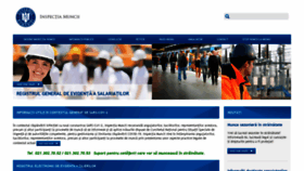 What Inspectiamuncii.ro website looked like in 2022 (2 years ago)