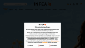 What Infea-shop.de website looked like in 2022 (2 years ago)