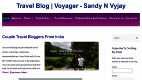 What Imvoyager.com website looked like in 2022 (2 years ago)