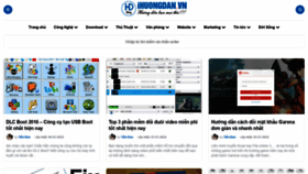 What Ihuongdan.vn website looked like in 2022 (2 years ago)