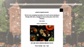 What Ililirestaurants.com website looked like in 2022 (3 years ago)