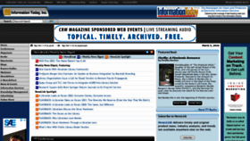 What Infotoday.com website looked like in 2022 (2 years ago)