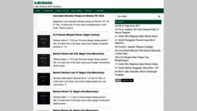 What Ilmusiana.com website looked like in 2022 (2 years ago)