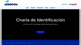 What Identificaciones.aerodom.com website looked like in 2022 (2 years ago)