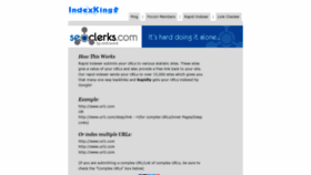 What Indexkings.com website looked like in 2022 (2 years ago)