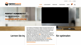 What Ingenieurkurse.de website looked like in 2022 (2 years ago)