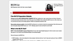 What Ieltsliz.com website looked like in 2022 (2 years ago)