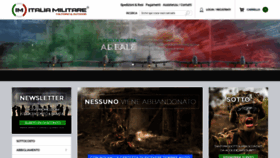 What Italiamilitare.it website looked like in 2022 (2 years ago)