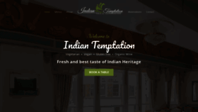 What Indiantemptation.com website looked like in 2022 (2 years ago)