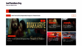 What Isaitamilan.co website looked like in 2022 (3 years ago)