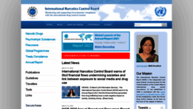 What Incb.org website looked like in 2022 (2 years ago)