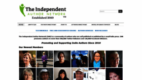 What Independentauthornetwork.com website looked like in 2022 (2 years ago)