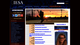 What Iesa.org website looked like in 2022 (2 years ago)