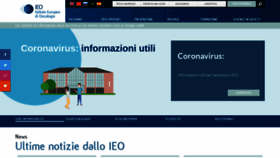 What Ieo.it website looked like in 2022 (2 years ago)
