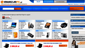 What Inwazjapc.pl website looked like in 2011 (12 years ago)