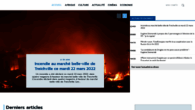 What Ivoiresoir.net website looked like in 2022 (2 years ago)
