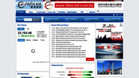 What Infocastfn.com website looked like in 2022 (2 years ago)