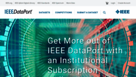 What Ieee-dataport.org website looked like in 2022 (2 years ago)