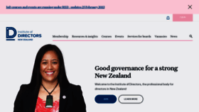 What Iod.org.nz website looked like in 2022 (3 years ago)