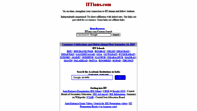 What Iitians.com website looked like in 2022 (2 years ago)