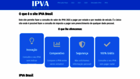 What Ipvabr.com.br website looked like in 2022 (2 years ago)