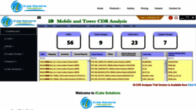 What Icubesolution.com website looked like in 2022 (2 years ago)