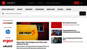 What Inside-it.ch website looked like in 2022 (2 years ago)