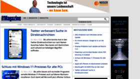 What Itmagazine.ch website looked like in 2022 (2 years ago)