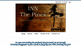 What Innthepines.com website looked like in 2022 (2 years ago)