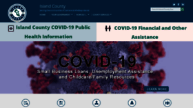 What Islandcountywa.gov website looked like in 2022 (2 years ago)